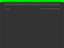 Tablet Screenshot of developingstory.com
